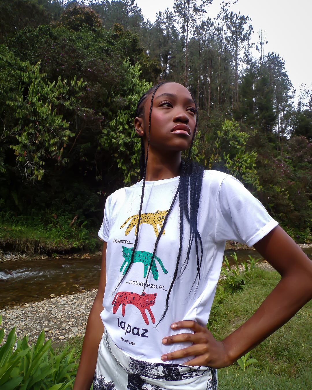Camisa Nuestra Paz - Peace-themed shirt by Manifiesta